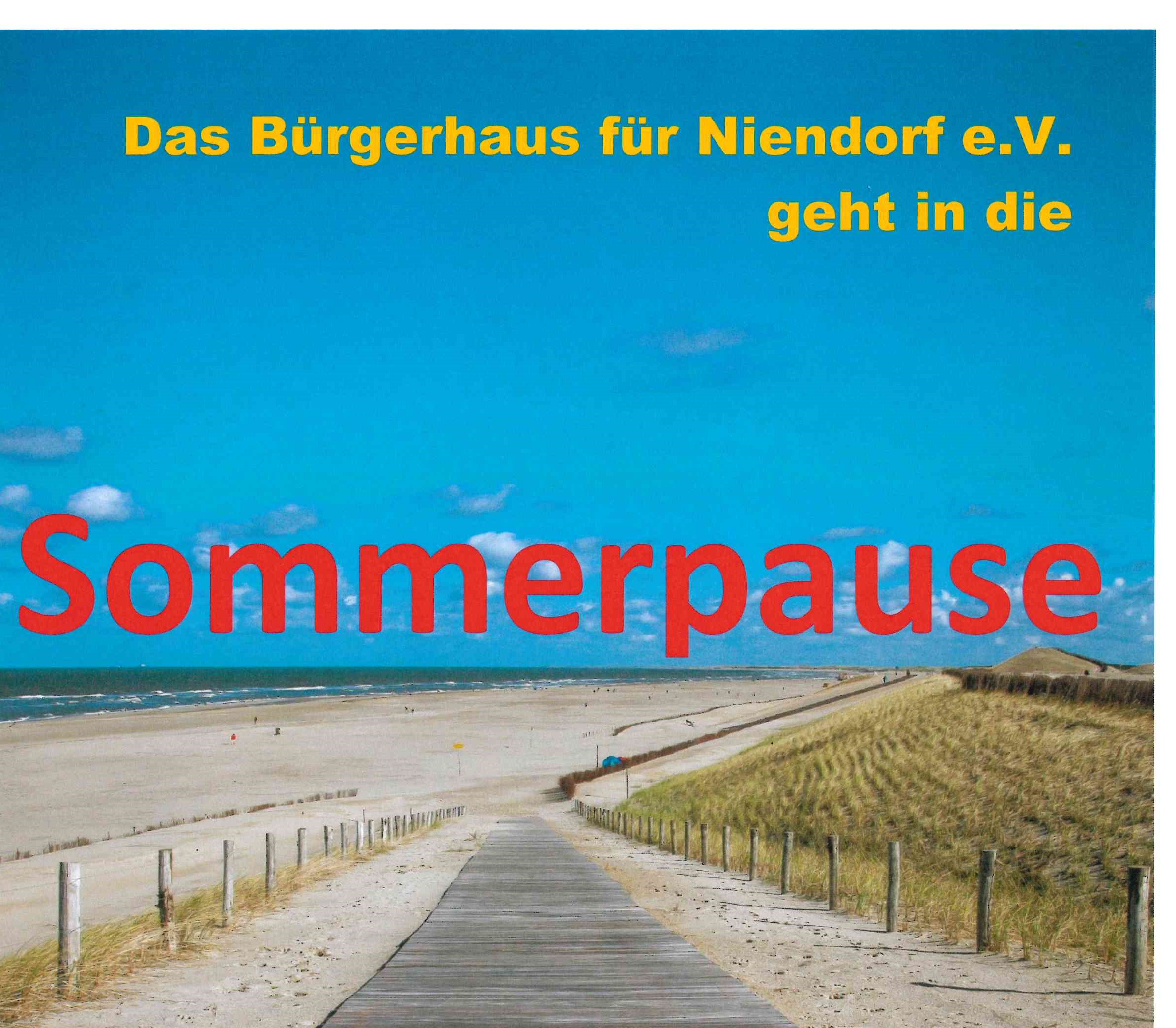 Sommerpause